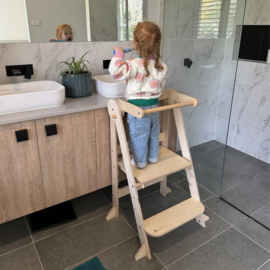 Myduckling-MILA Deluxe Folding Adjustable Learning Tower