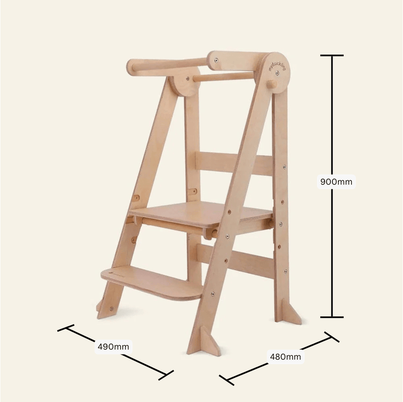 Myduckling-MILA Deluxe Folding Adjustable Learning Tower