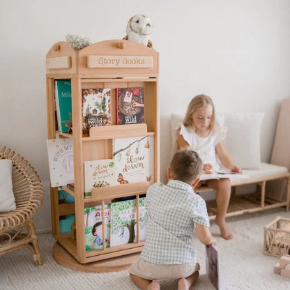 Myduckling-OLI Library Revolving Bookcase - London