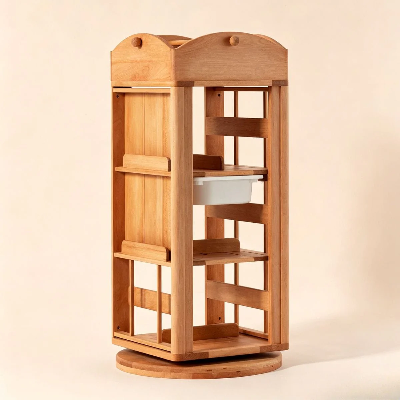 Myduckling-OLI Library Revolving Bookcase - London