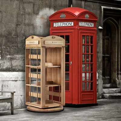 Myduckling-OLI Library Revolving Bookcase - London