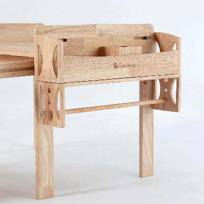 Myduckling-KAYA Solid Wood Side Shelf