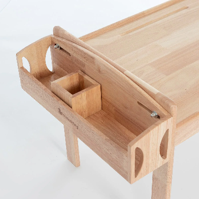 Myduckling-KAYA Solid Wood Side Shelf