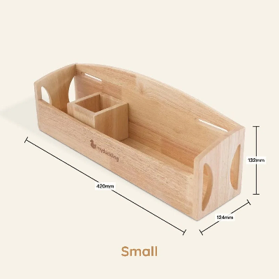 Myduckling-KAYA Solid Wood Side Shelf